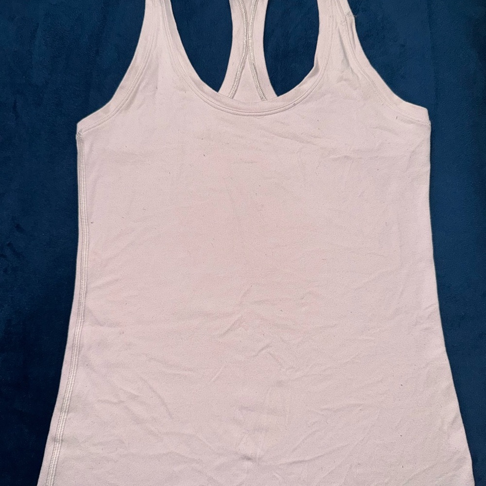 lululemon athletica Light Pink Tank Top